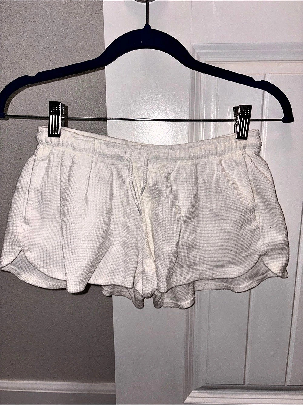 Brandy Melville NWOT White Cotton Lounge Shorts